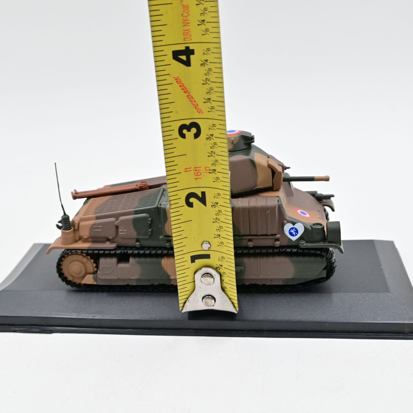 WWII / Gulf War Military Tanks On Display Bases Bundle Of 4