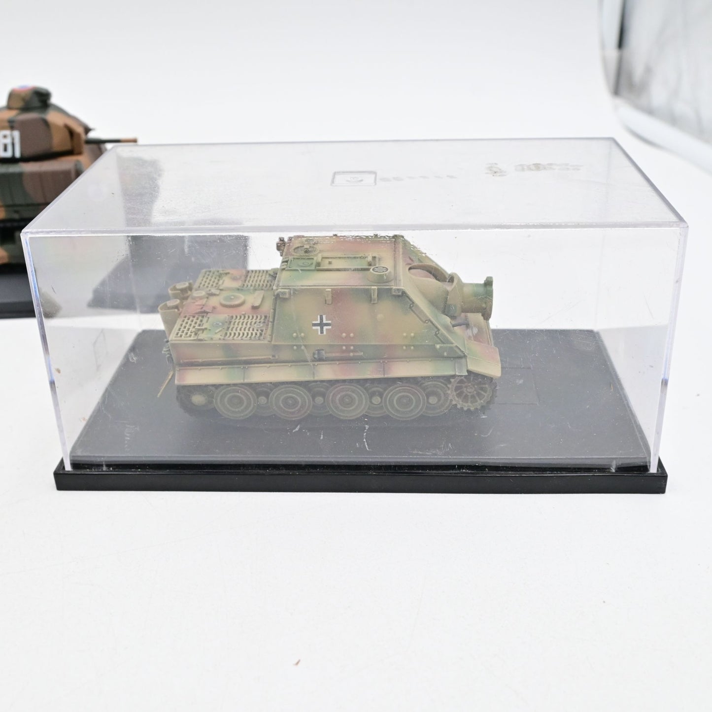 WWII / Gulf War Military Tanks On Display Bases Bundle Of 4