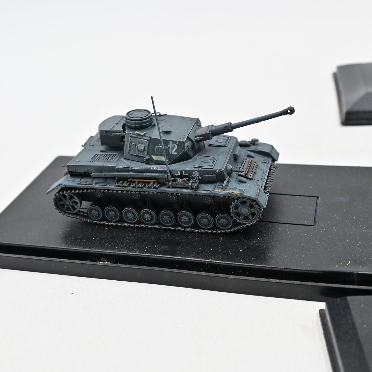 WWII / Gulf War Military Tanks On Display Bases Bundle Of 4