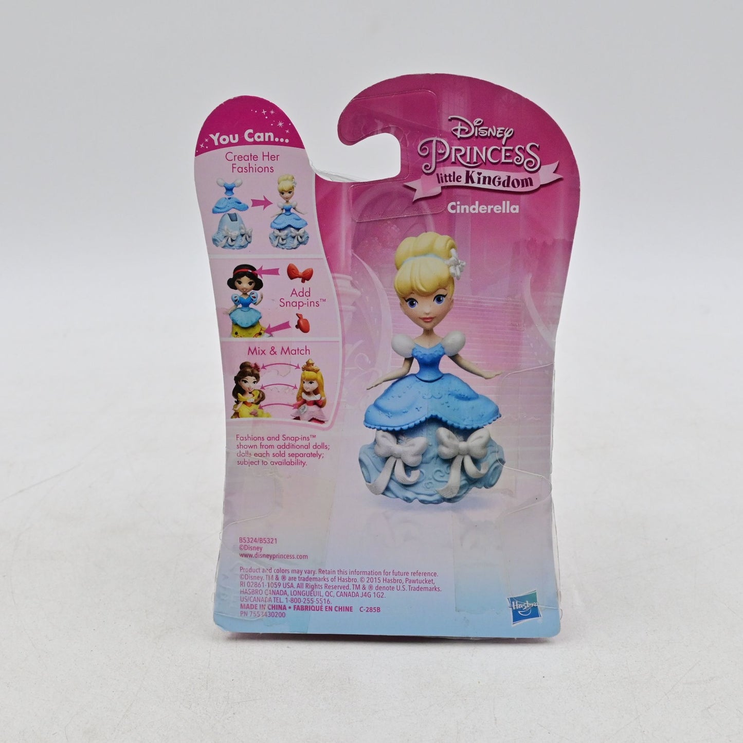 Disney Princess Little Kingdom Cinderella 3" NIB
