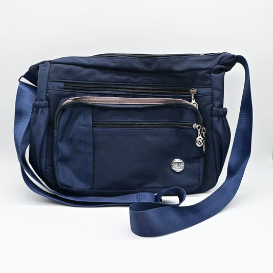 Jielshi Light Life Navy Blue Women's Blue Over The Shoulder Bag
