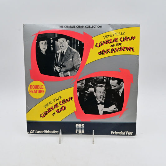 The Charlie Chan Collection Wax Museum & Rio ~ Sidney Toler Laserdisc
