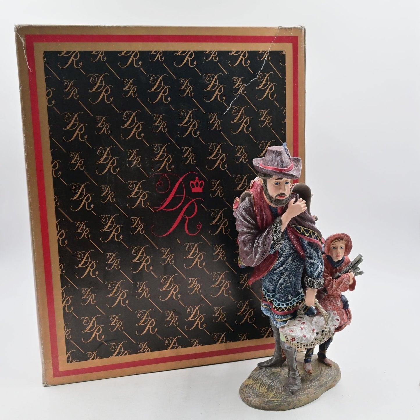 Duncan Royal History Of Santa III King Wenceslas W/ Box Vintage 1990