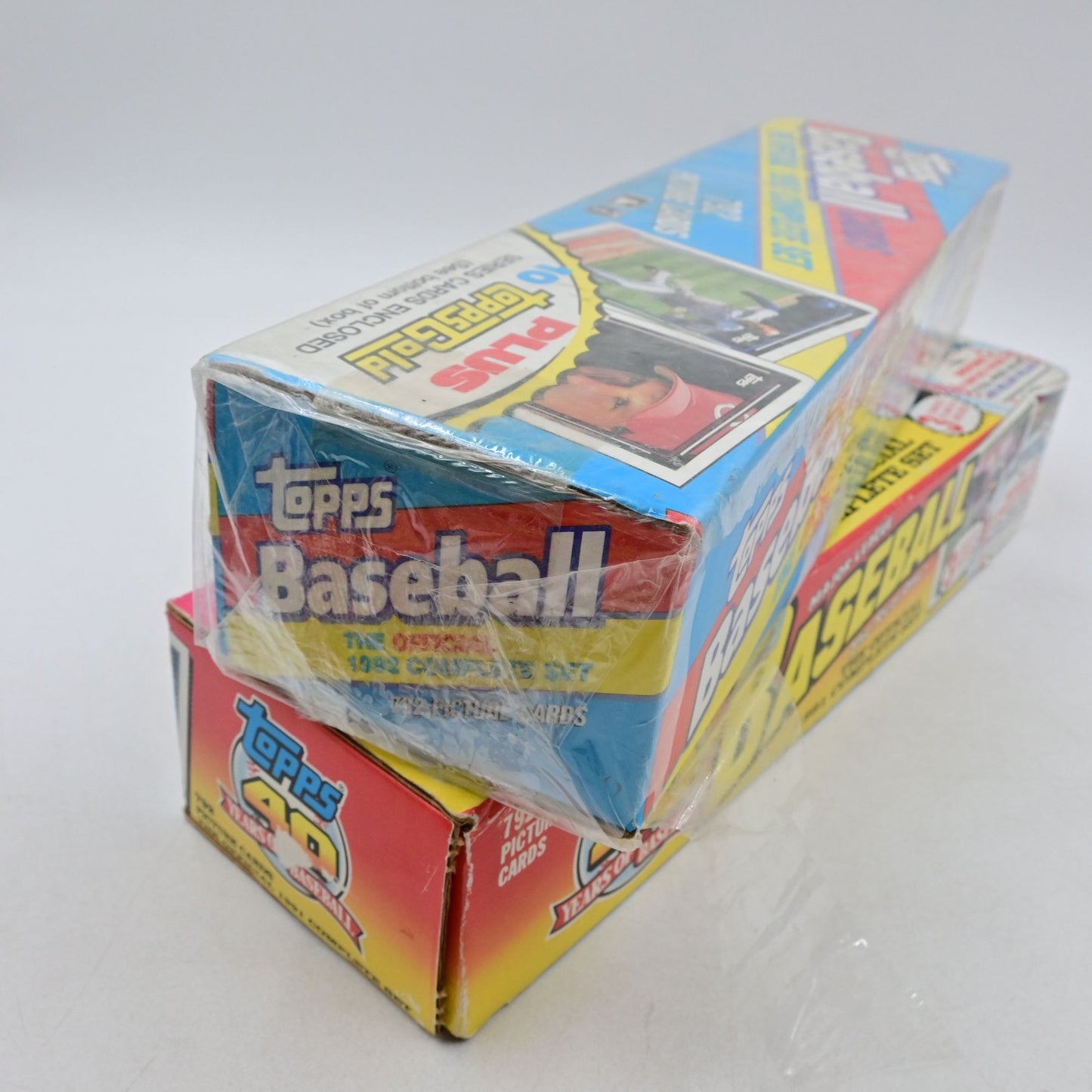 Topps 1991 & 1992 Baseball Complete Set 1 Set Sealed 1 Set Unsealed