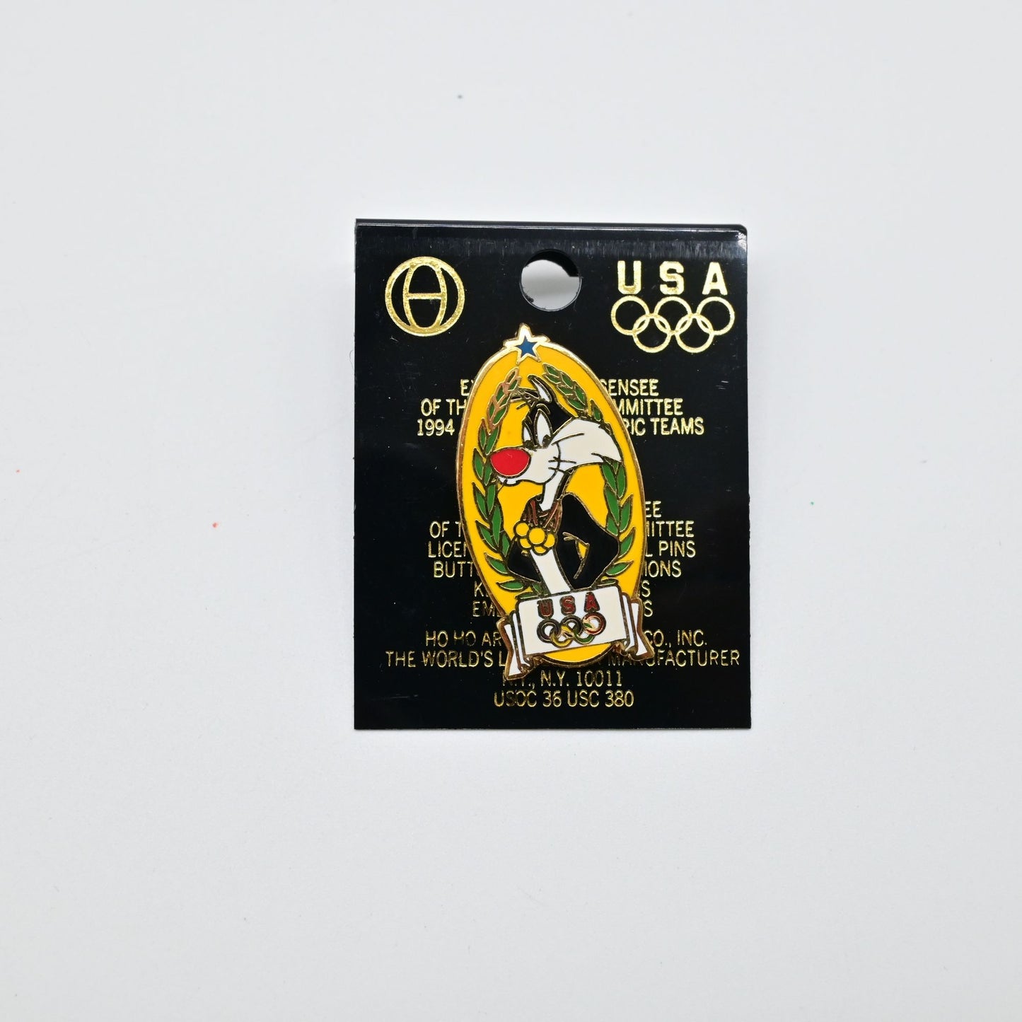 Vintage Looney Tunes Sylvester U.S. Olympic Pin