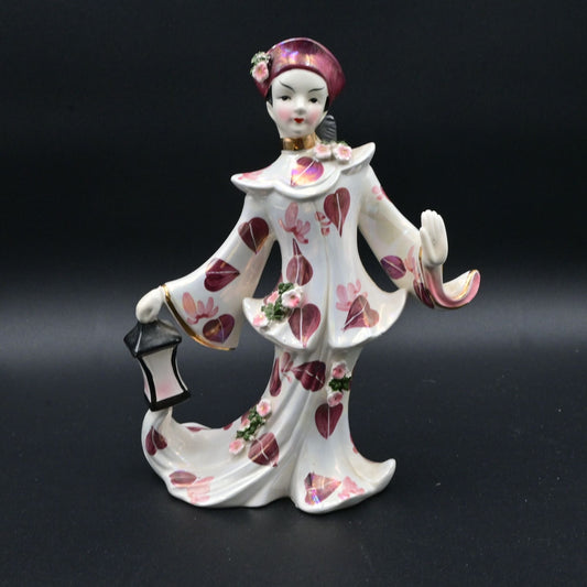 Geo. Z. Lefton porcelain Asian Dancer Vintage Figure 10268