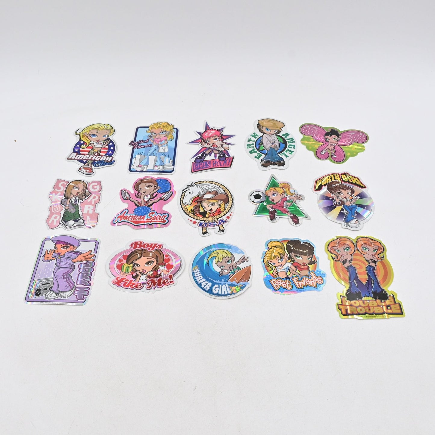 ODM Y2K Girls Vending Machine Stickers Set Of 15 Brand New