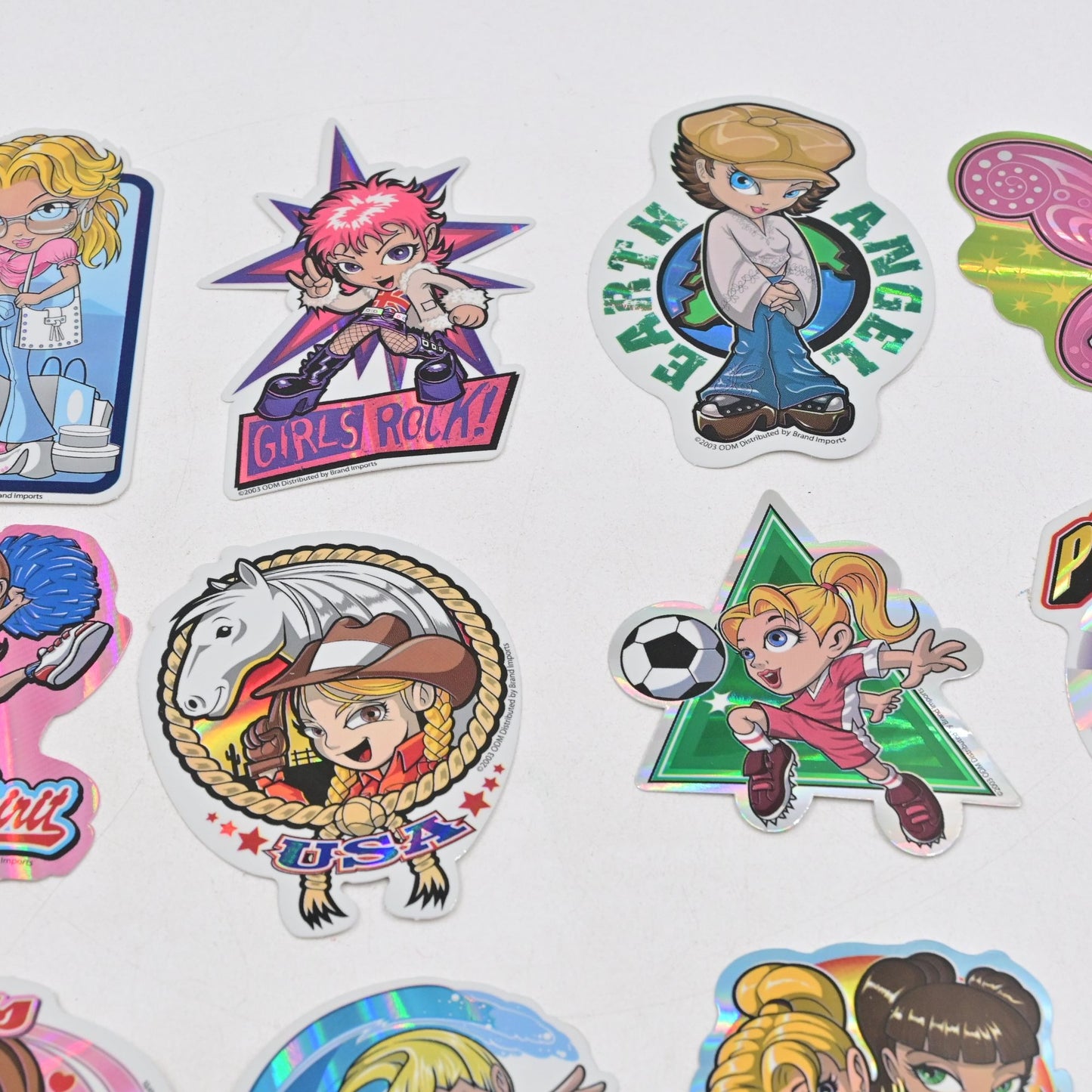 ODM Y2K Girls Vending Machine Stickers Set Of 15 Brand New
