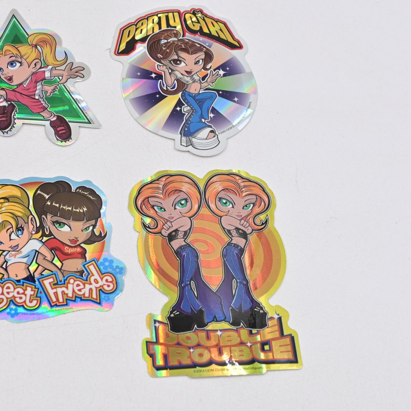 ODM Y2K Girls Vending Machine Stickers Set Of 15 Brand New