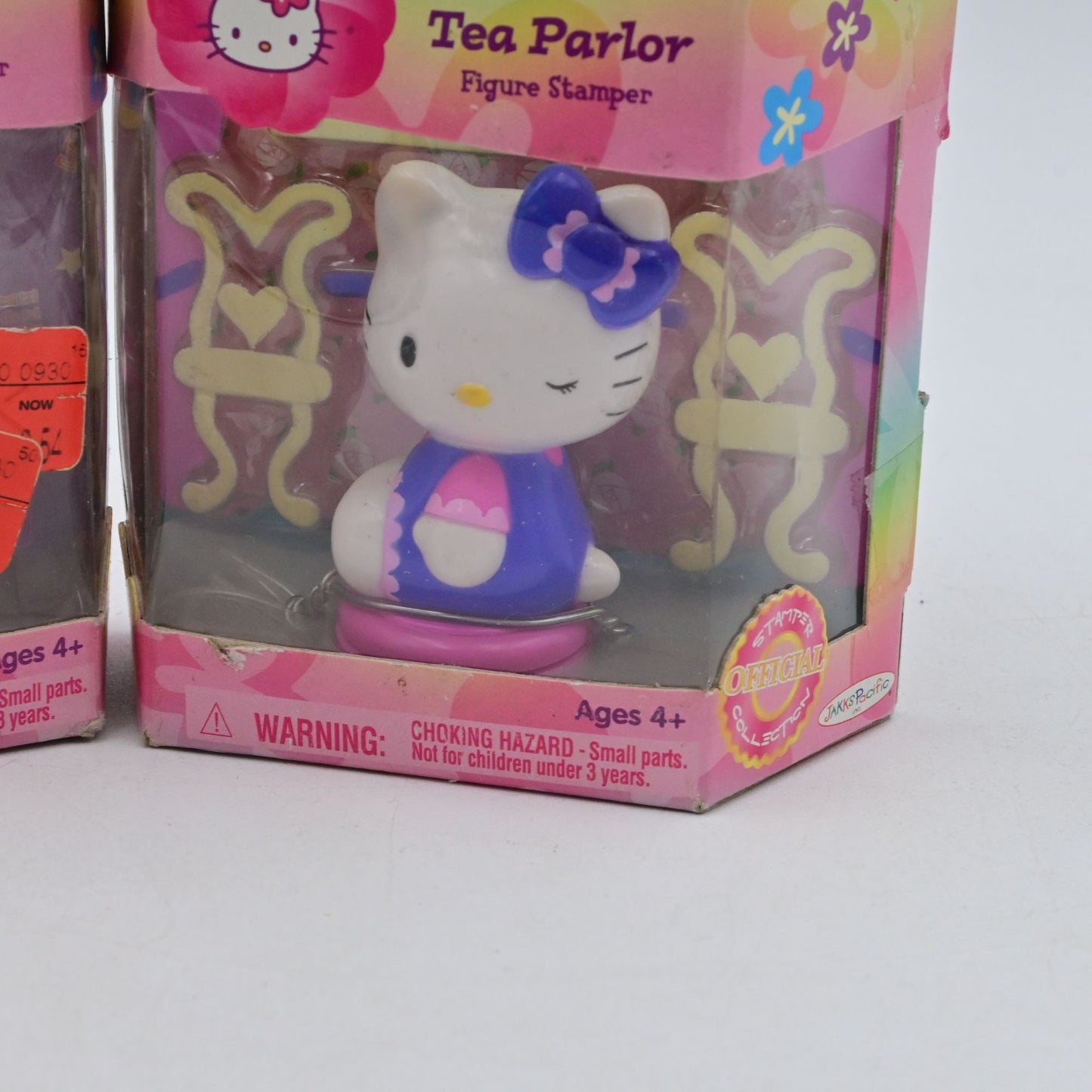 Vintage 2003 Hello Kitty Figure Stampers Jumpin Gym & Tea Parlor