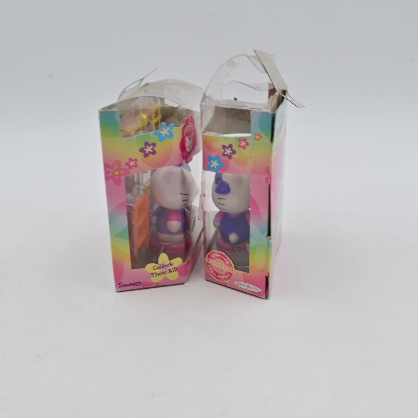 Vintage 2003 Hello Kitty Figure Stampers Jumpin Gym & Tea Parlor