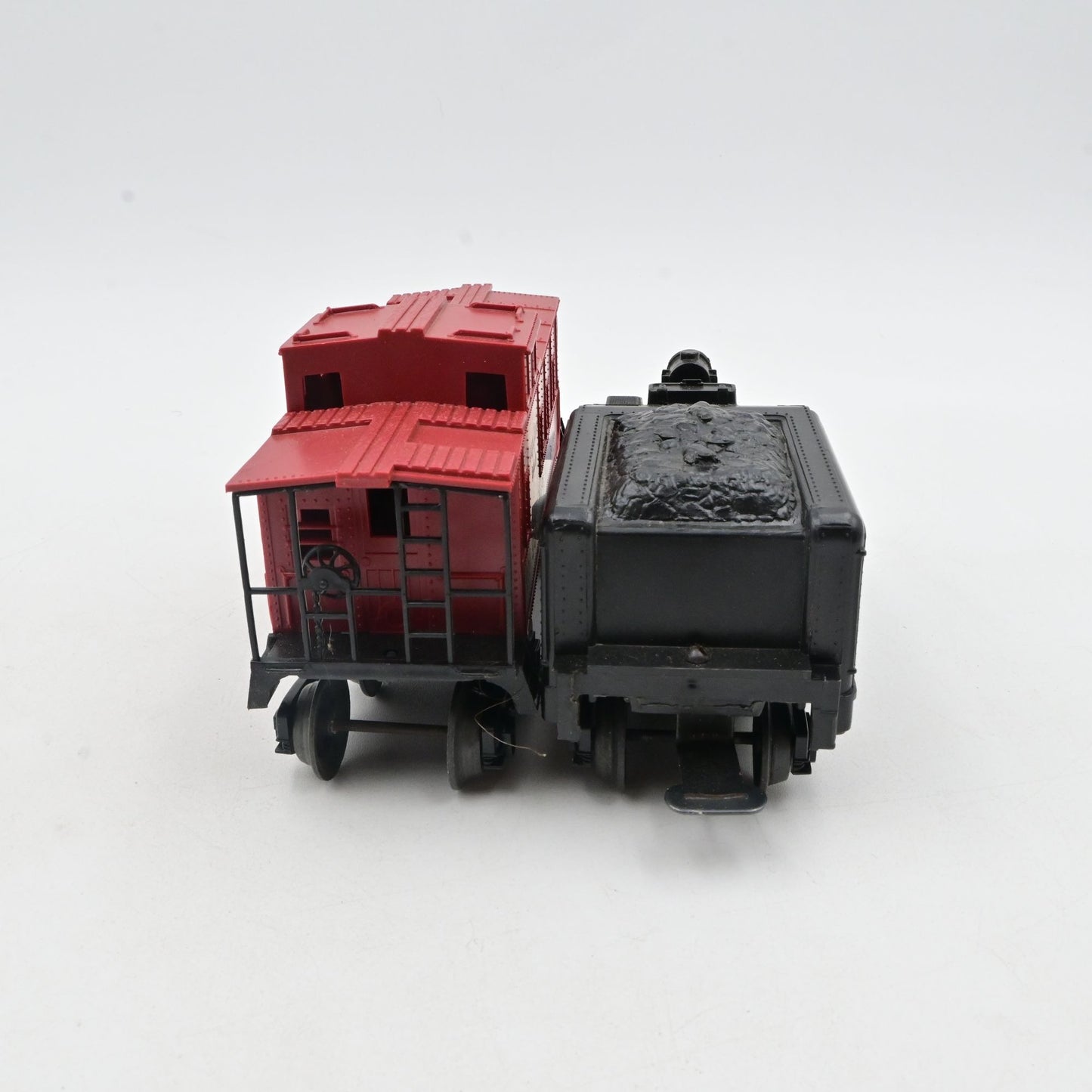 Lionel O Guage Nickel Pate Road Coal Car & 9060 Caboose