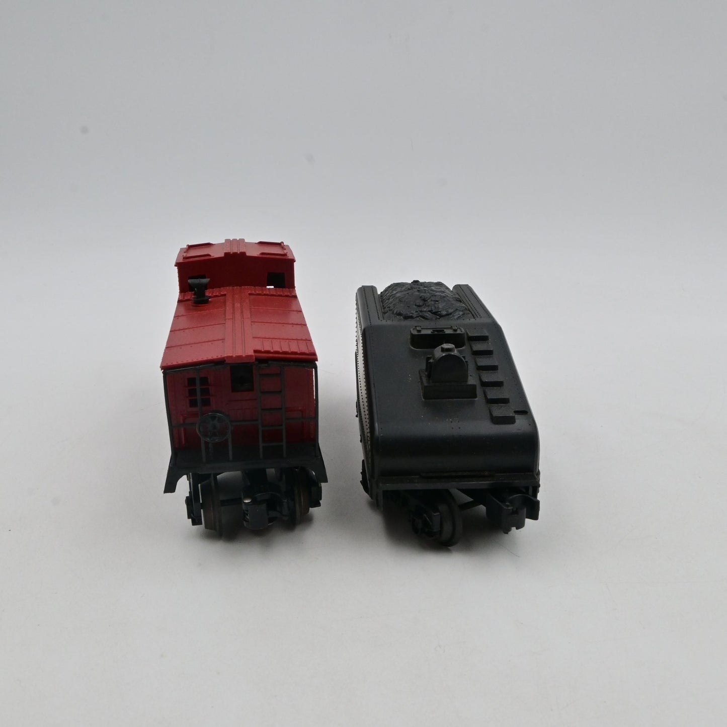 Lionel O Guage Nickel Pate Road Coal Car & 9060 Caboose
