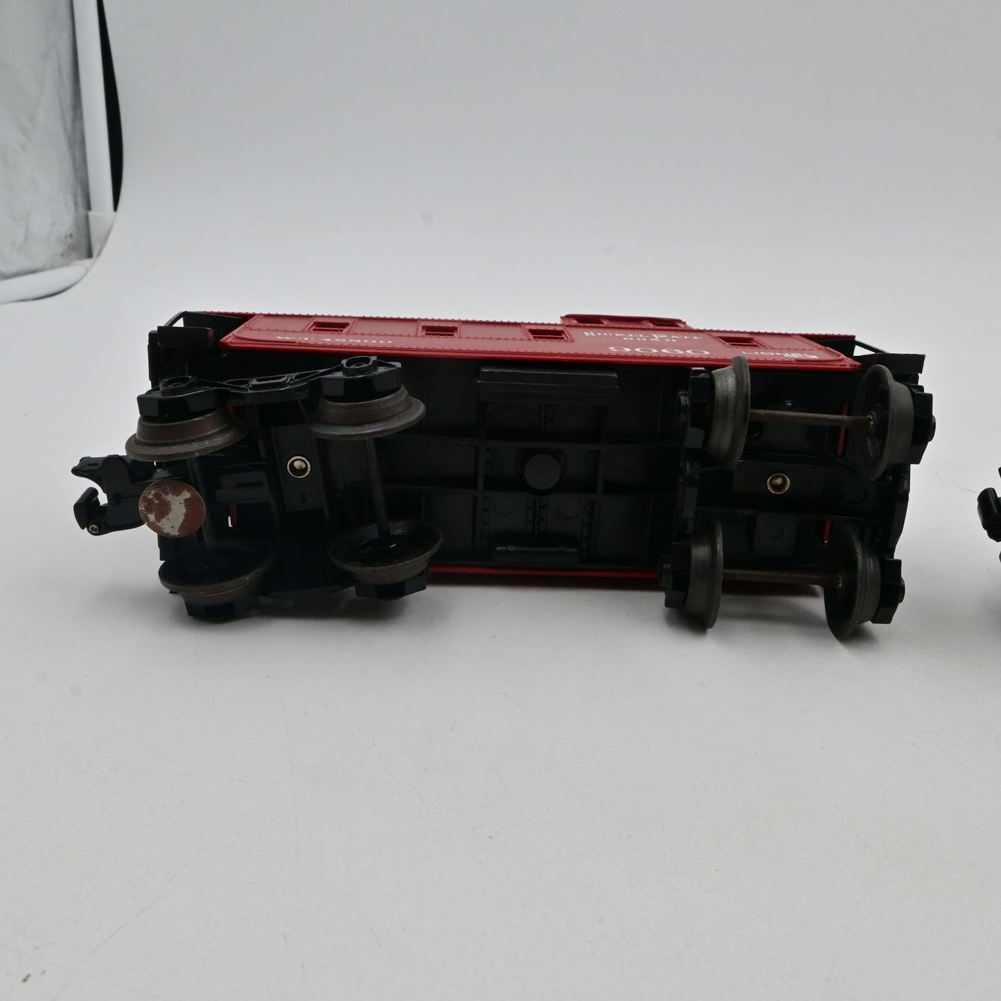 Lionel O Guage Nickel Pate Road Coal Car & 9060 Caboose