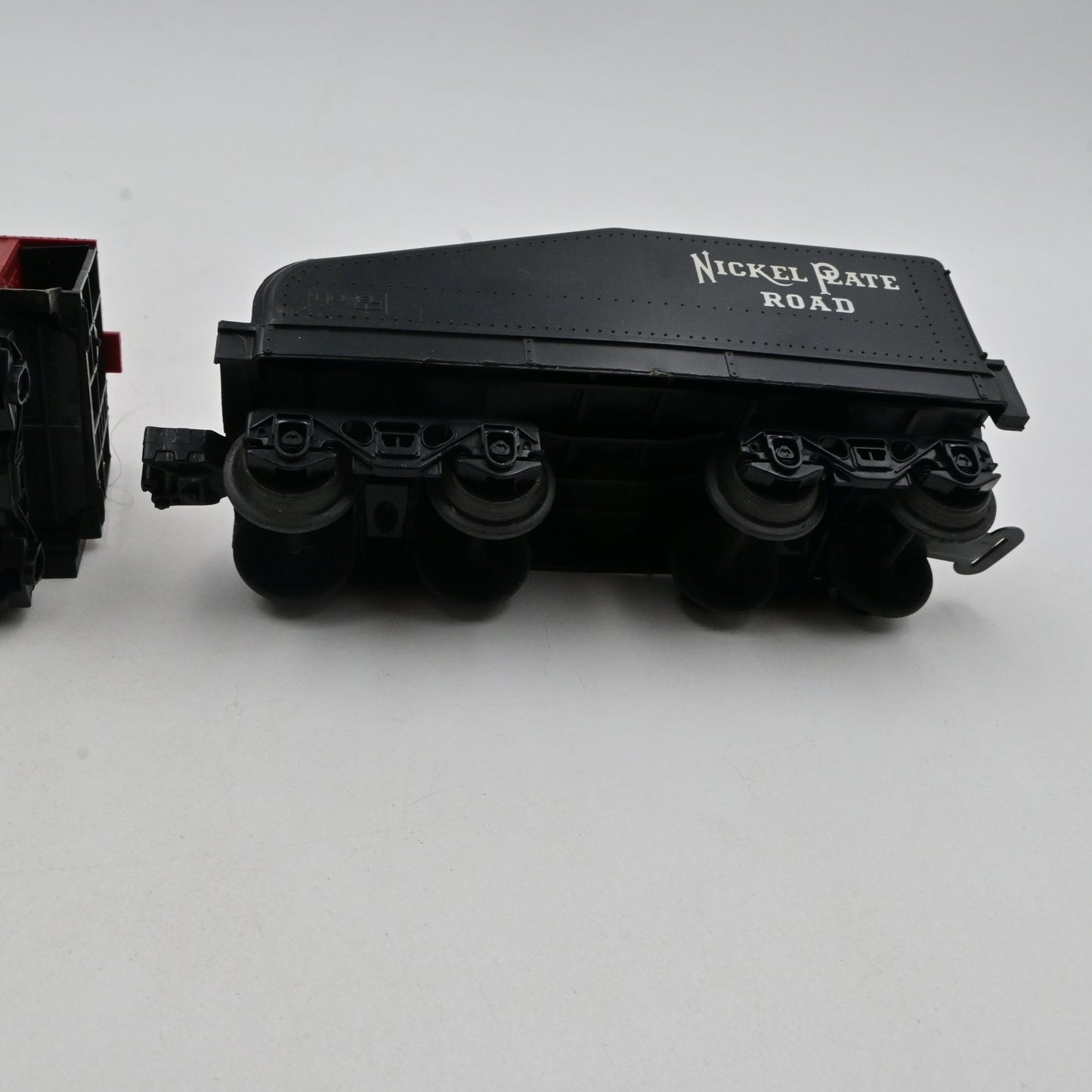 Lionel O Guage Nickel Pate Road Coal Car & 9060 Caboose
