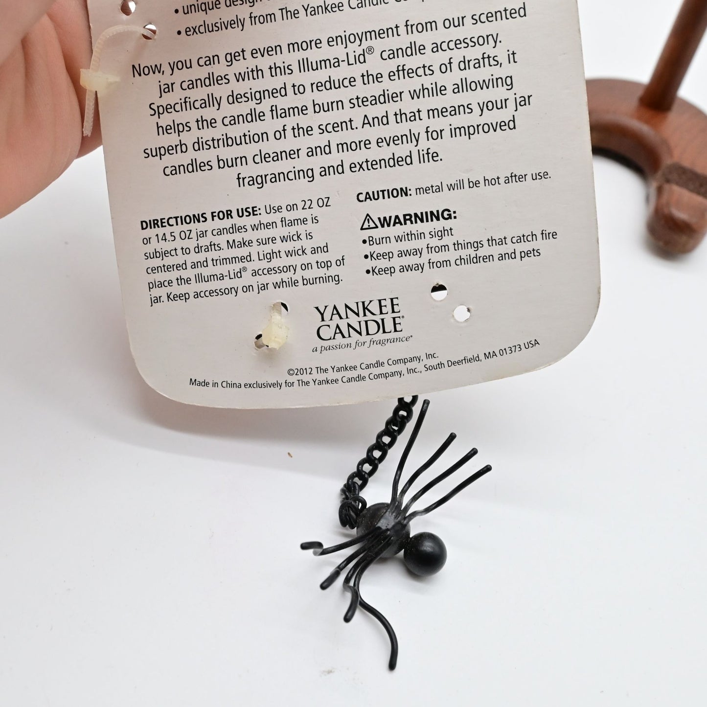 Yankee Candle Illuma-Lid Spider Web Jar Candle Accessory