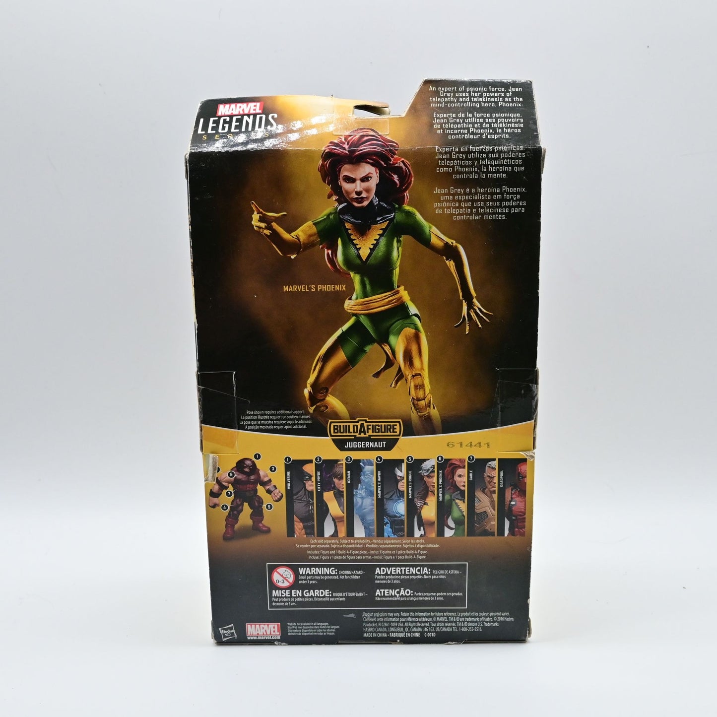 Marvel Legends Juggernaut BAF Wave Phoenix Hasbro 2016 Box Wear