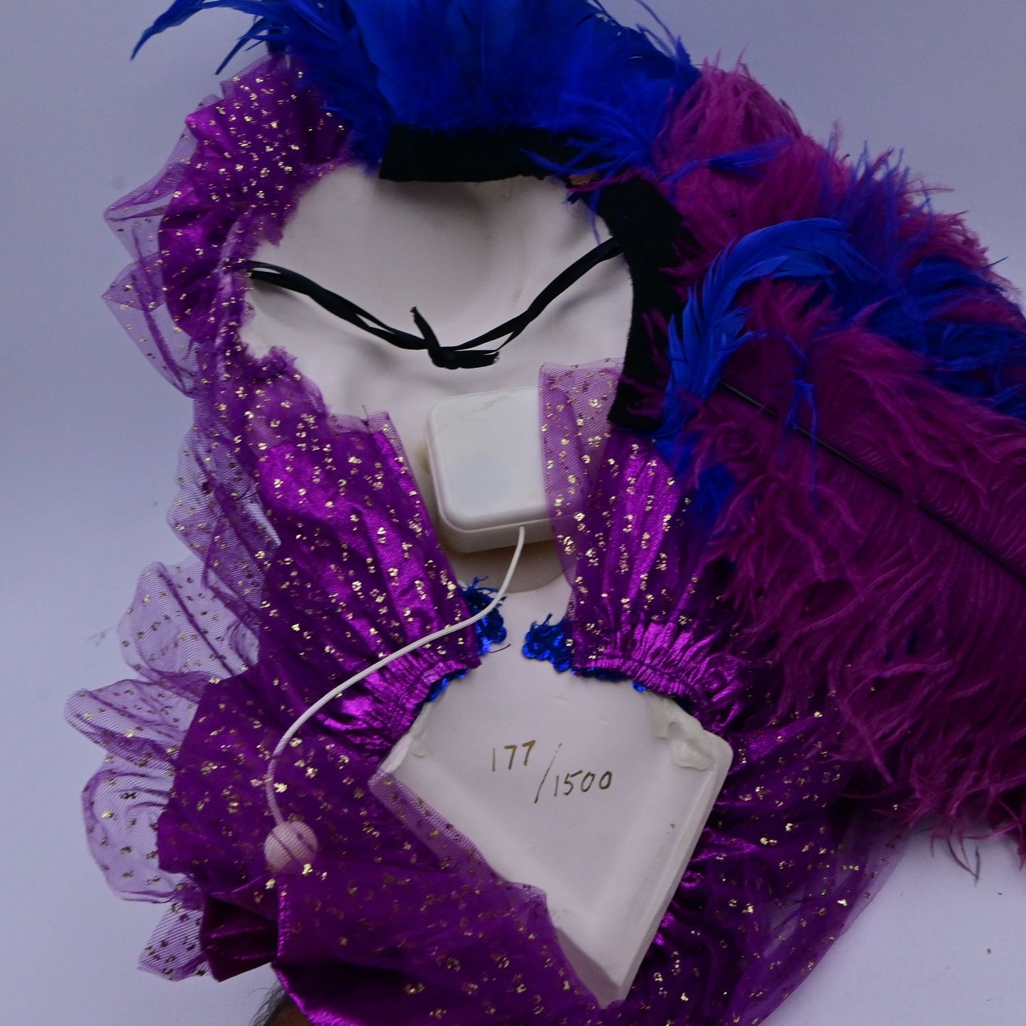 Clay Art Masquerade Wall Musical Mask Vintage 1990s