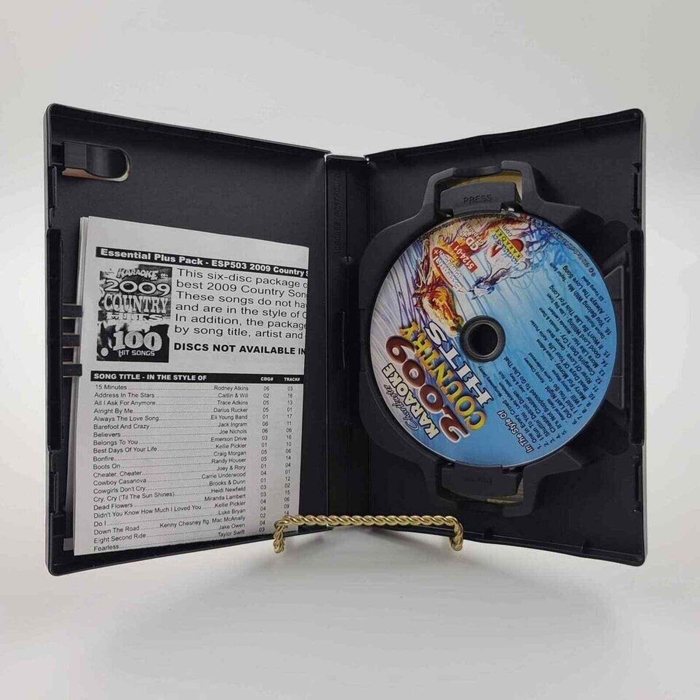 Chartbuster Karaoke 2009 Country Hits 6 Disc Set
