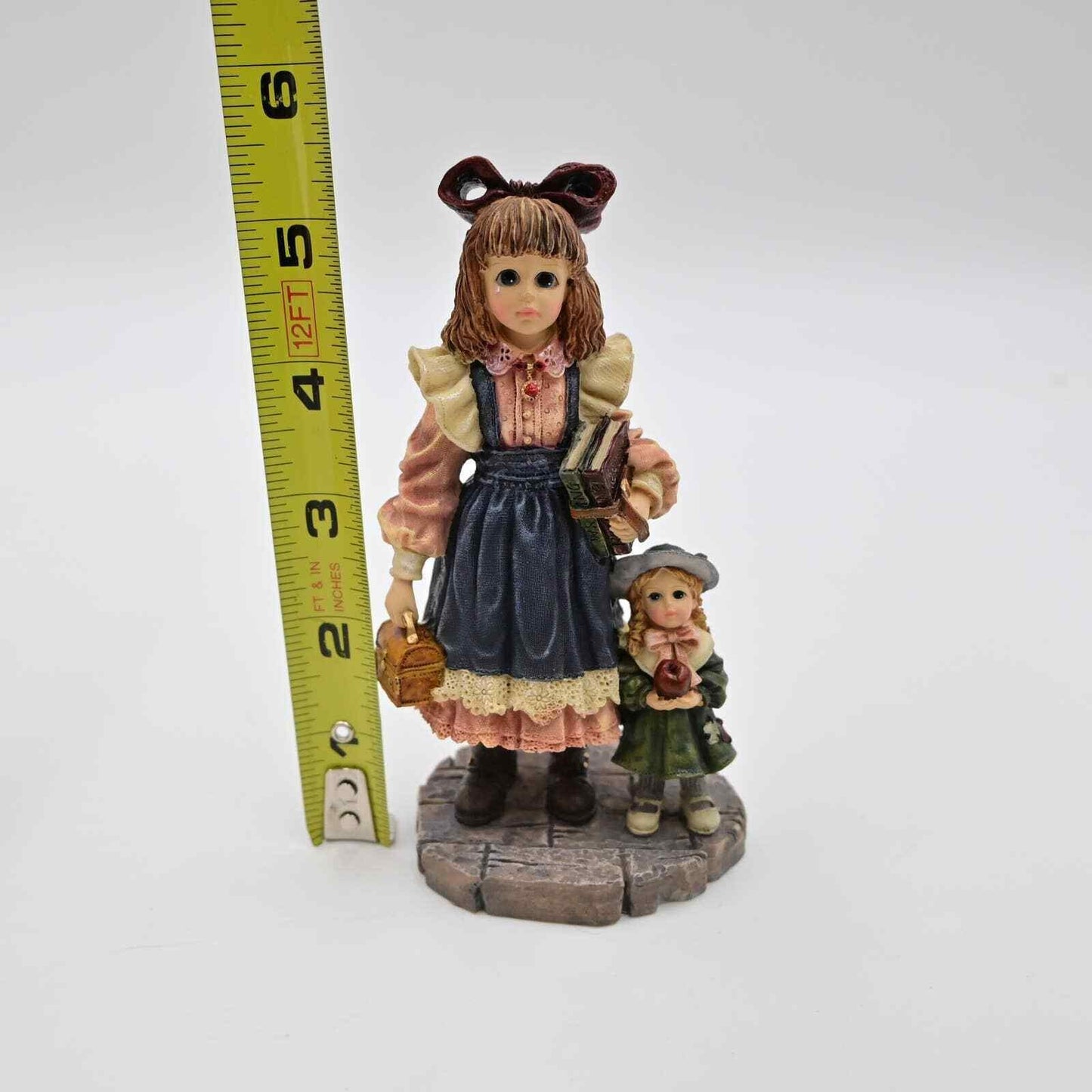 Yesterday's Child Dollstone Collection Laura With Jane First Day Of School