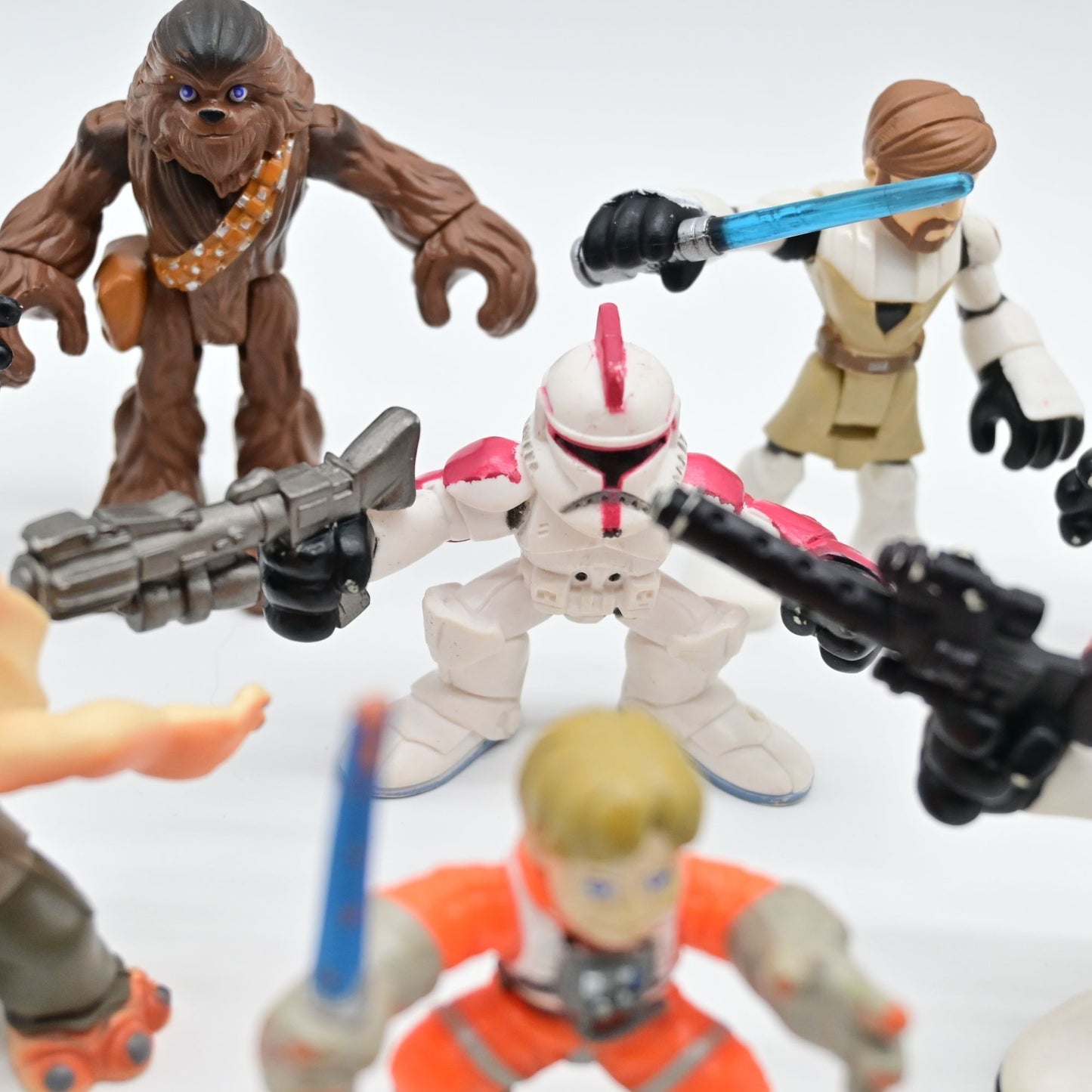 Playskool Star Galatic Heroes Star Wars Lot Of 9
