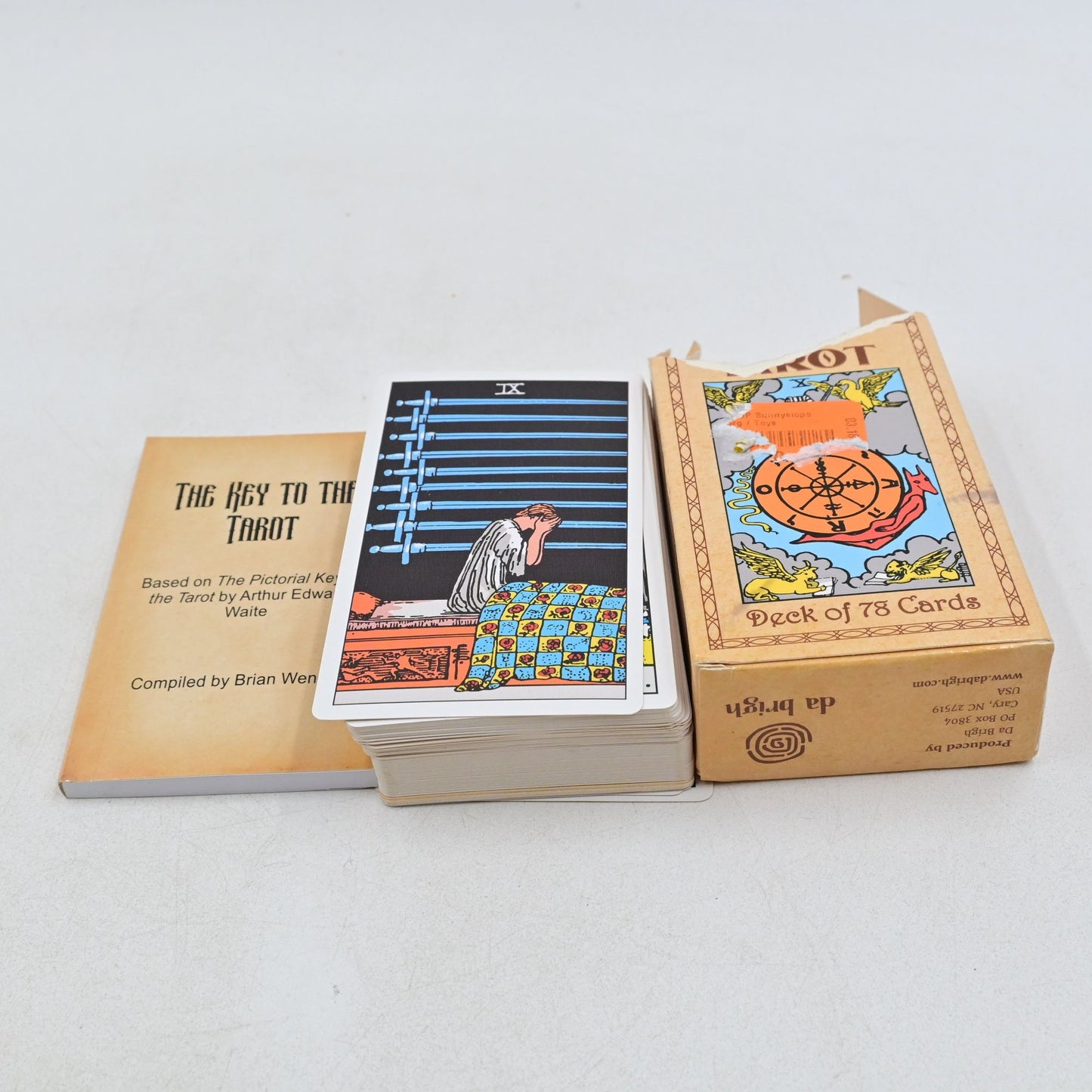 Original Tarot Cards Deck With Guidebook By Da Brigh