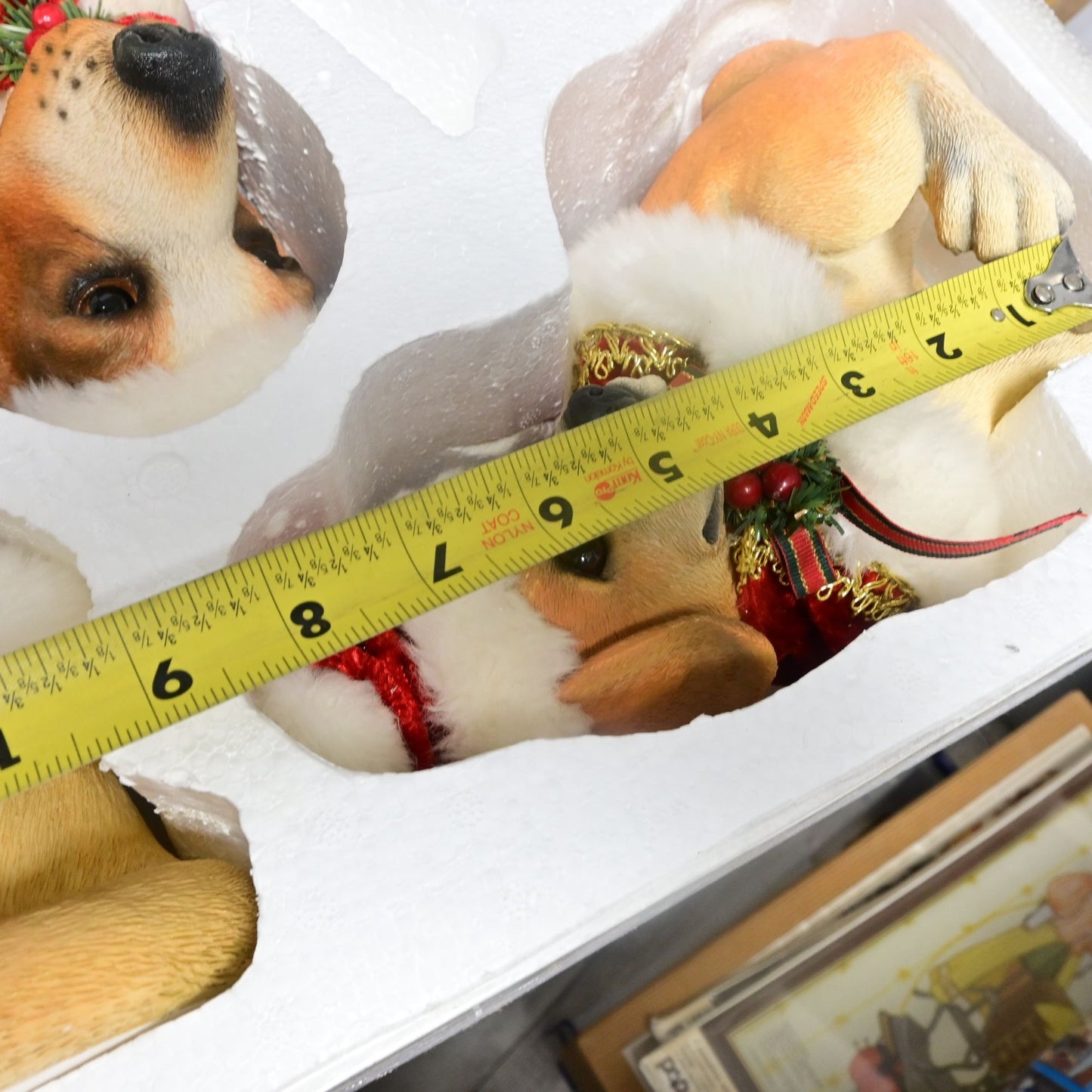 Grandeur Noel Holiday Dog Family Collector’s Edition Christmas Vintage 2002