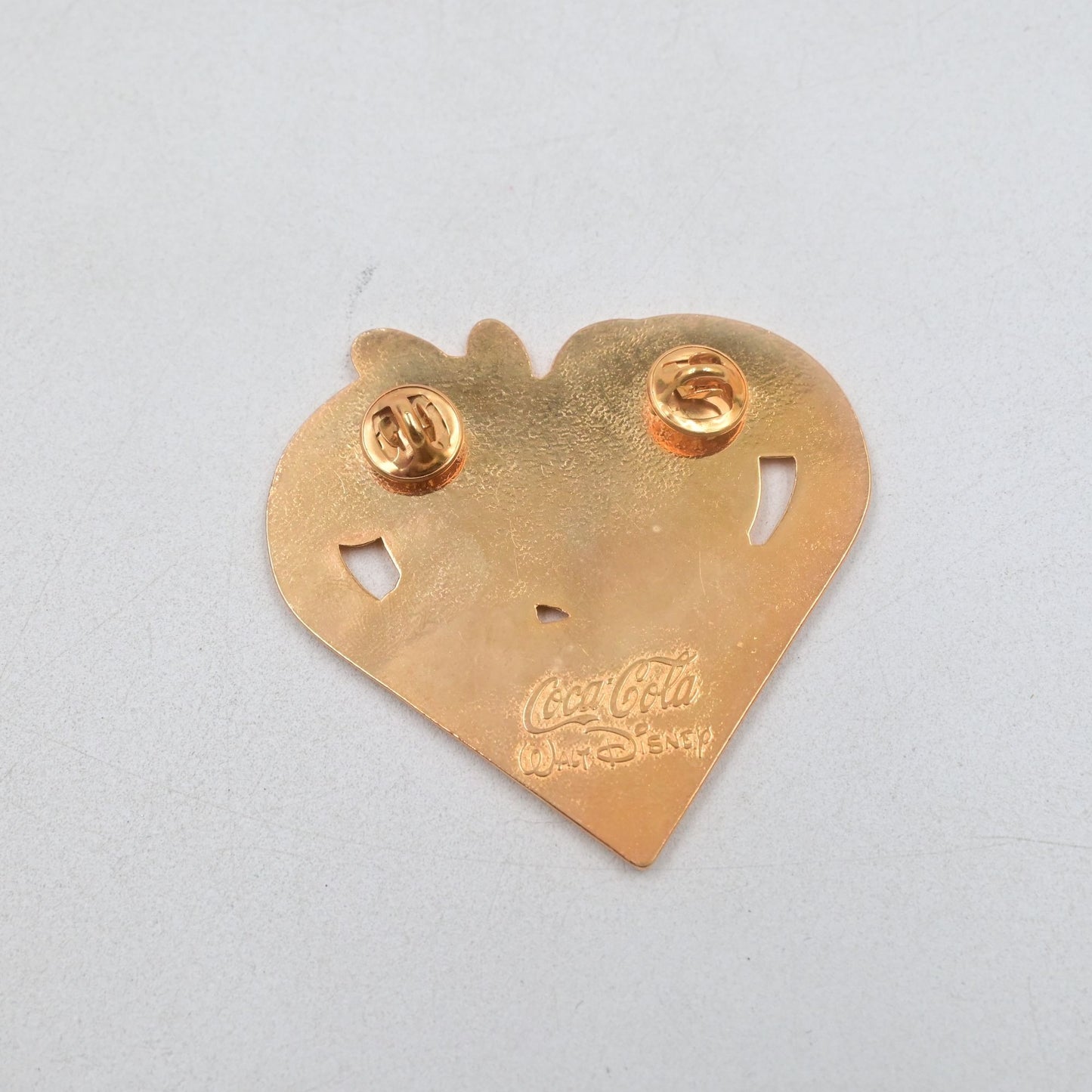Disney Mickey And Minnie Coca Cola Always Heart Shaped Fantasy Pin