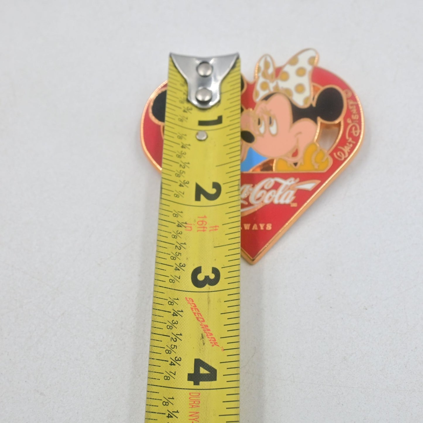 Disney Mickey And Minnie Coca Cola Always Heart Shaped Fantasy Pin