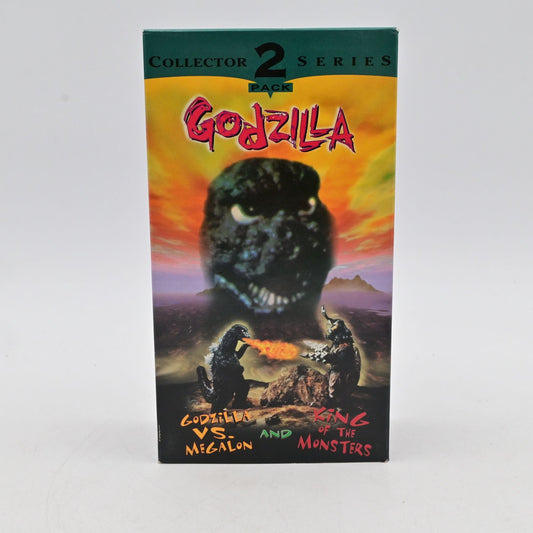 Vintage 1997 Godzilla VHS Godzilla Vs Megalon & King Of The Monsters