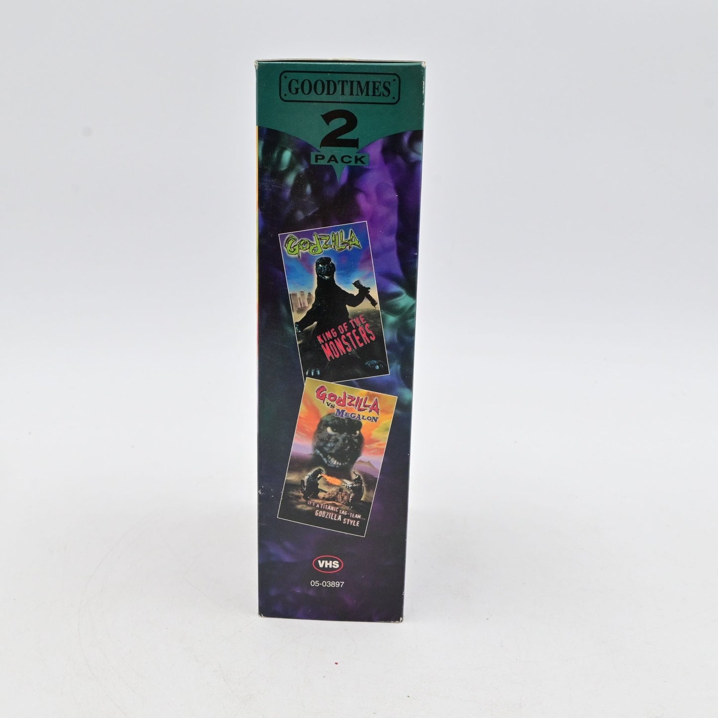 Vintage 1997 Godzilla VHS Godzilla Vs Megalon & King Of The Monsters
