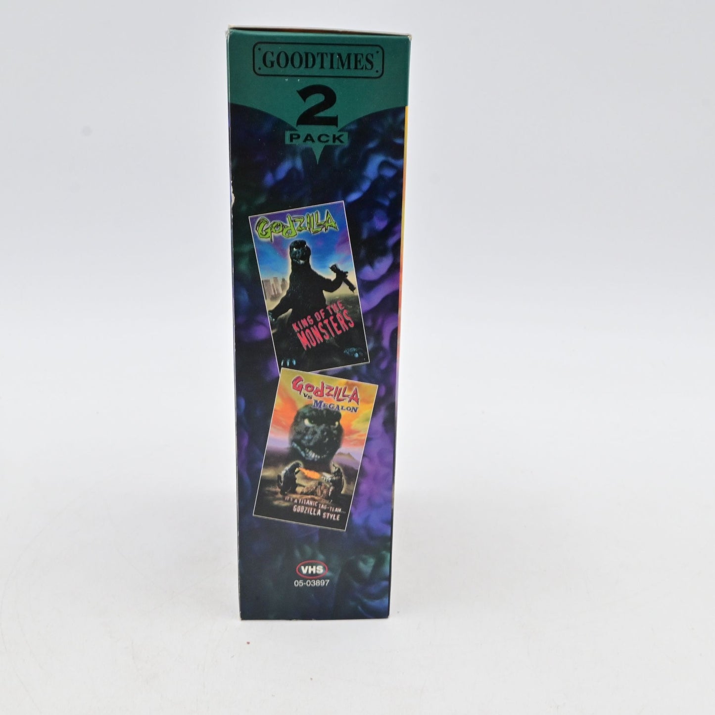 Vintage 1997 Godzilla VHS Godzilla Vs Megalon & King Of The Monsters