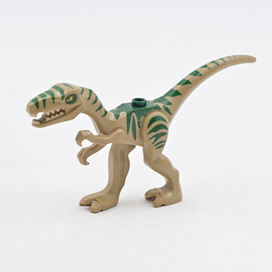 Lego Dinosaur Coelophysis Green Stripe 5882 Dino Ambush Attack Minifigure