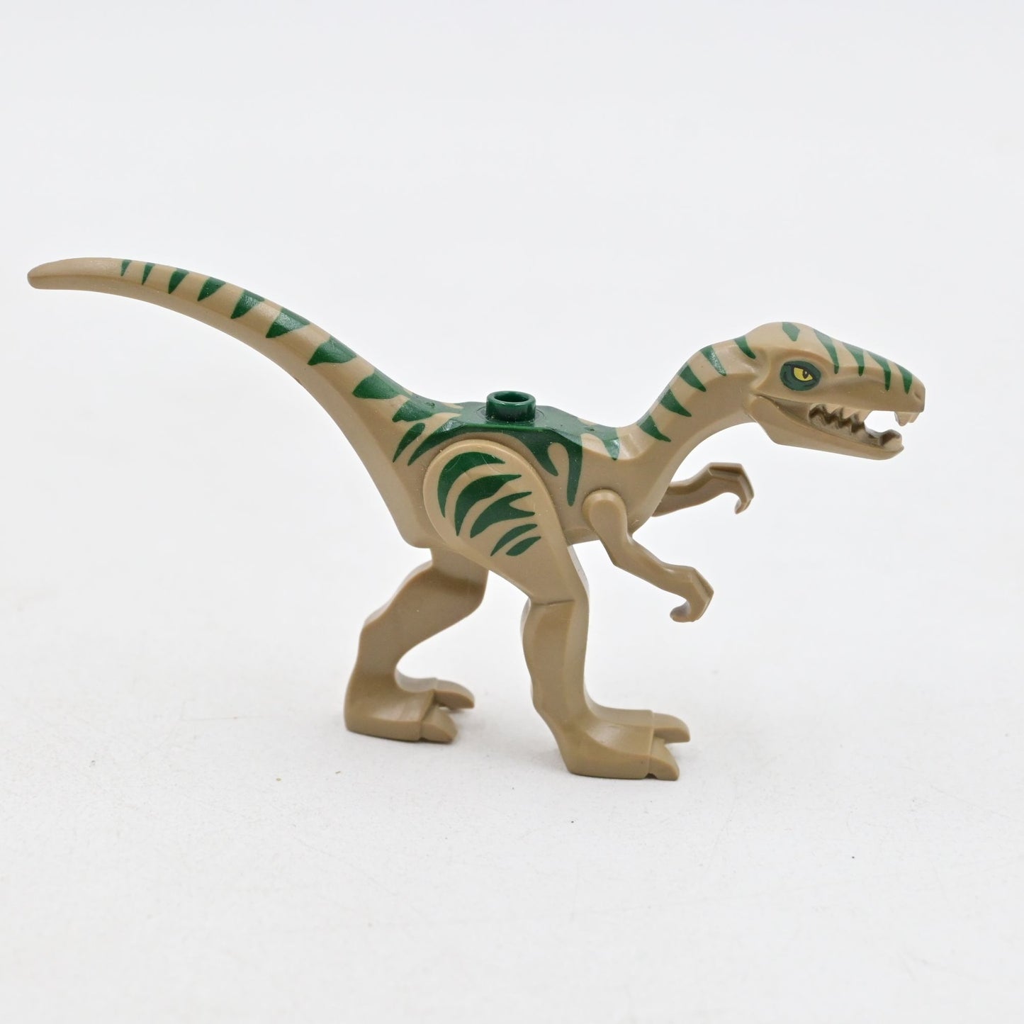 Lego Dinosaur Coelophysis Green Stripe 5882 Dino Ambush Attack Minifigure