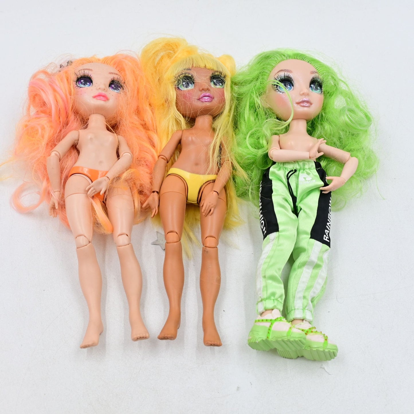 Rainbow High Jade Hunter, Sunny Madison, Poppy Rowan Bundle Of 3