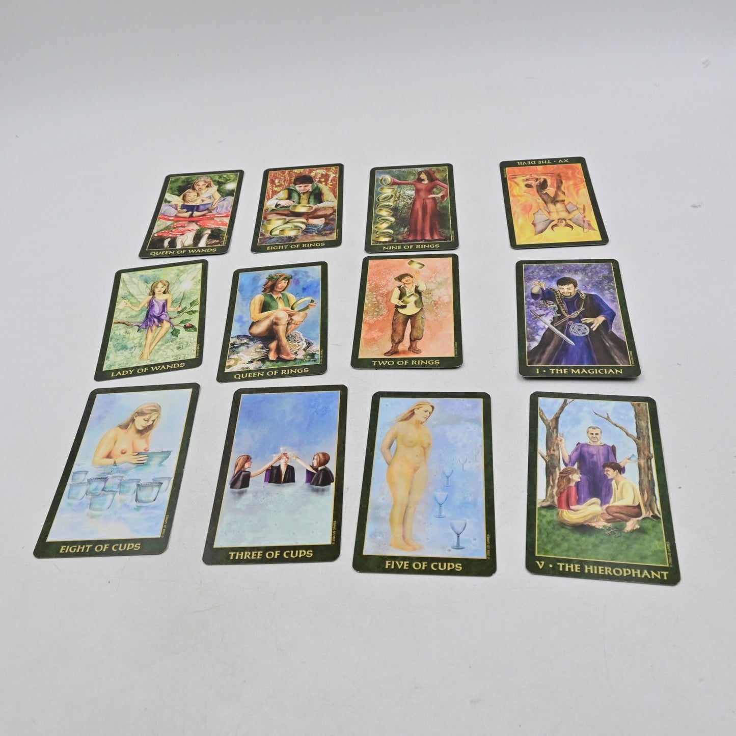 Forest Folklore Tarot Card Set by Kessla Beverly-Smith Vintage 2004 No Booklet