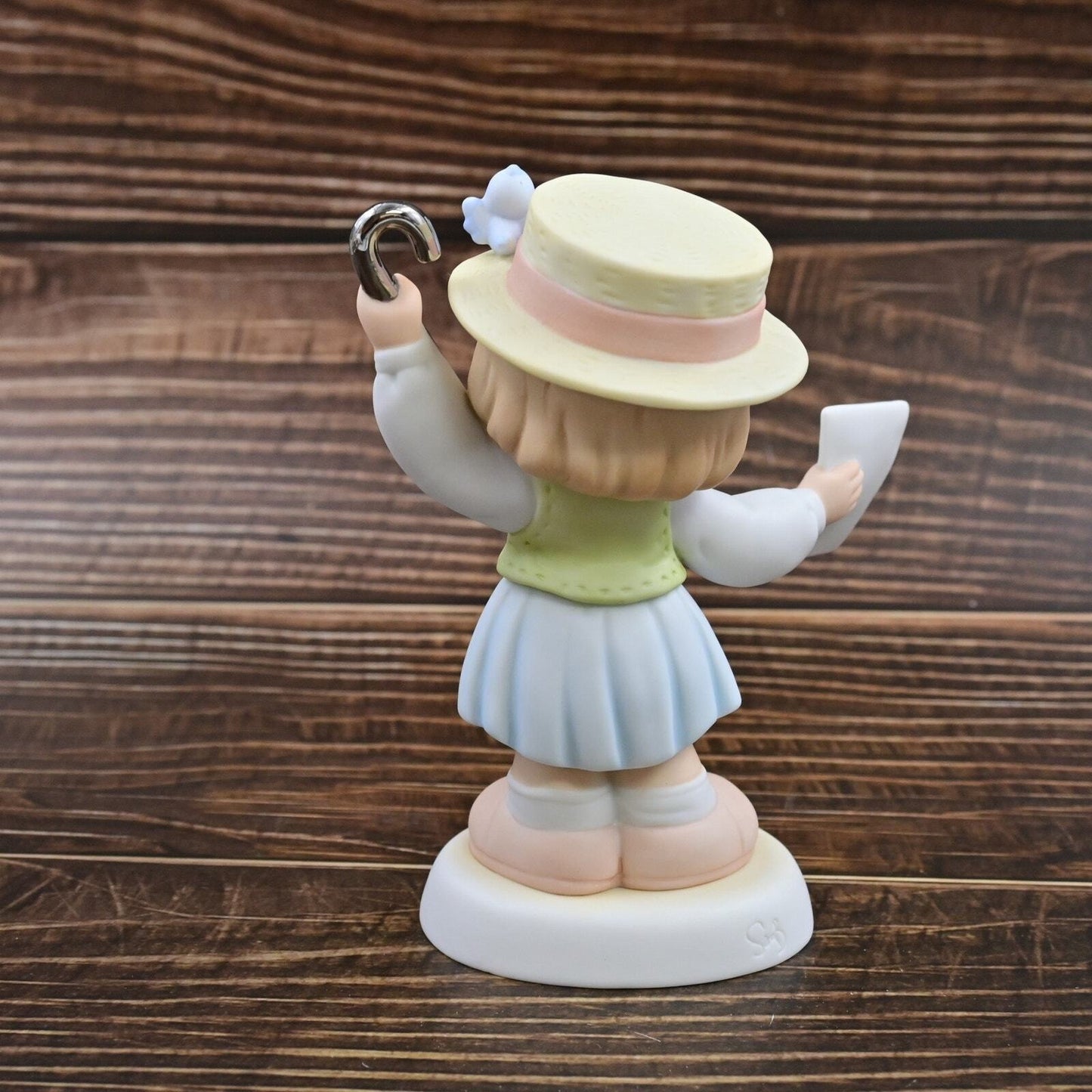 Vintage 2002 Precious Moments Happy Birthday 25th Anniversary Figure