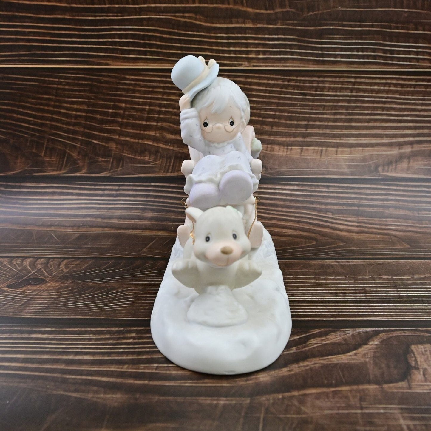 Vintage 1987 Precious Moments Oh What Fun It Is To Ride Figure