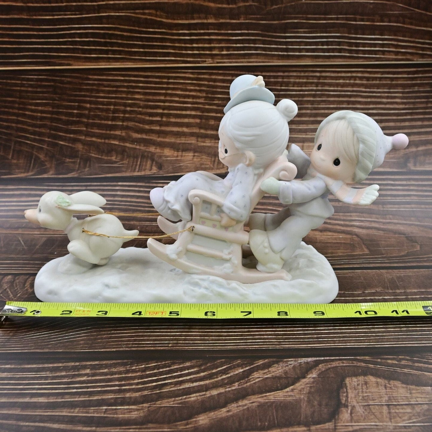 Vintage 1987 Precious Moments Oh What Fun It Is To Ride Figure