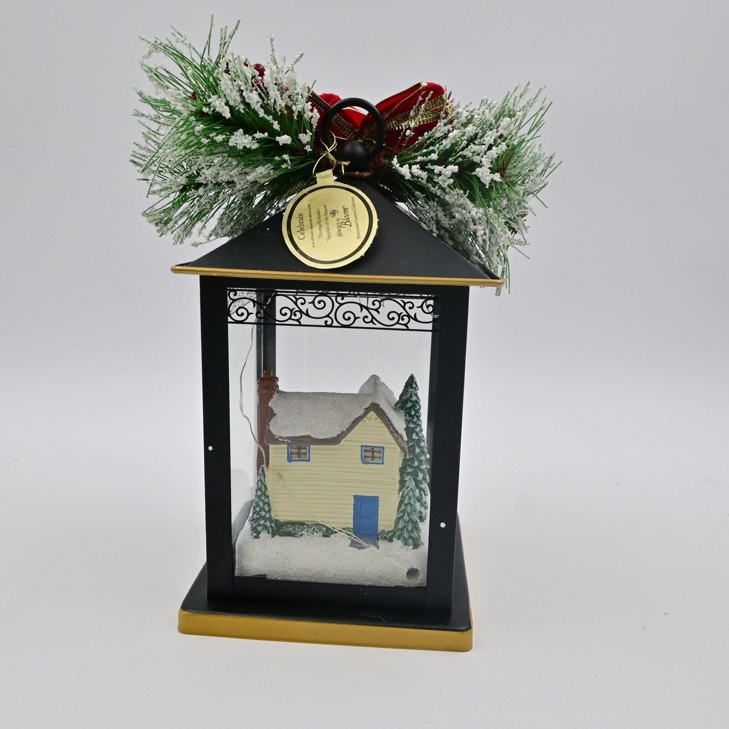 Bradford Exchange Thomas Kinkade Celebrate Lantern