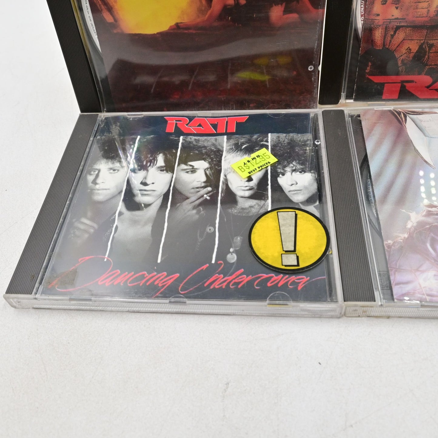 Ratt Out Of The Cellar, Dancing Under Cover, Detonator,  Reach for the Sky Cd