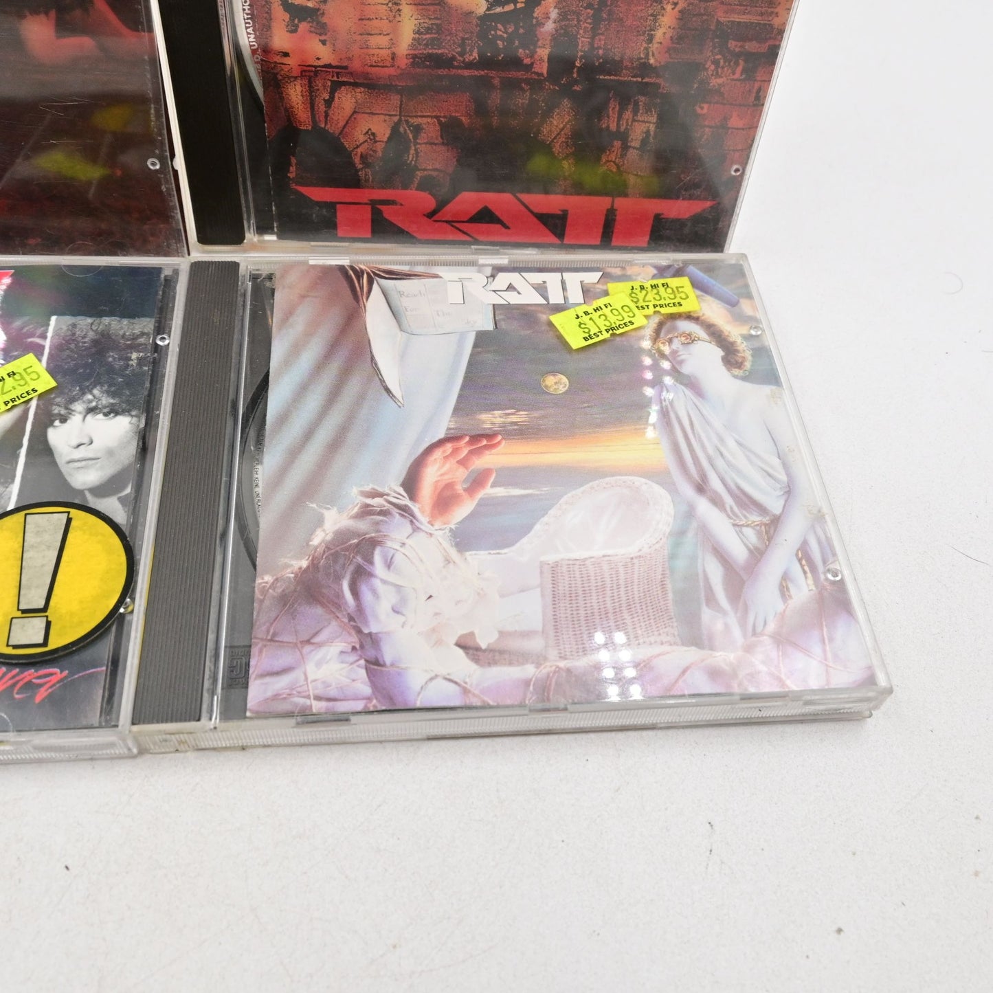 Ratt Out Of The Cellar, Dancing Under Cover, Detonator,  Reach for the Sky Cd