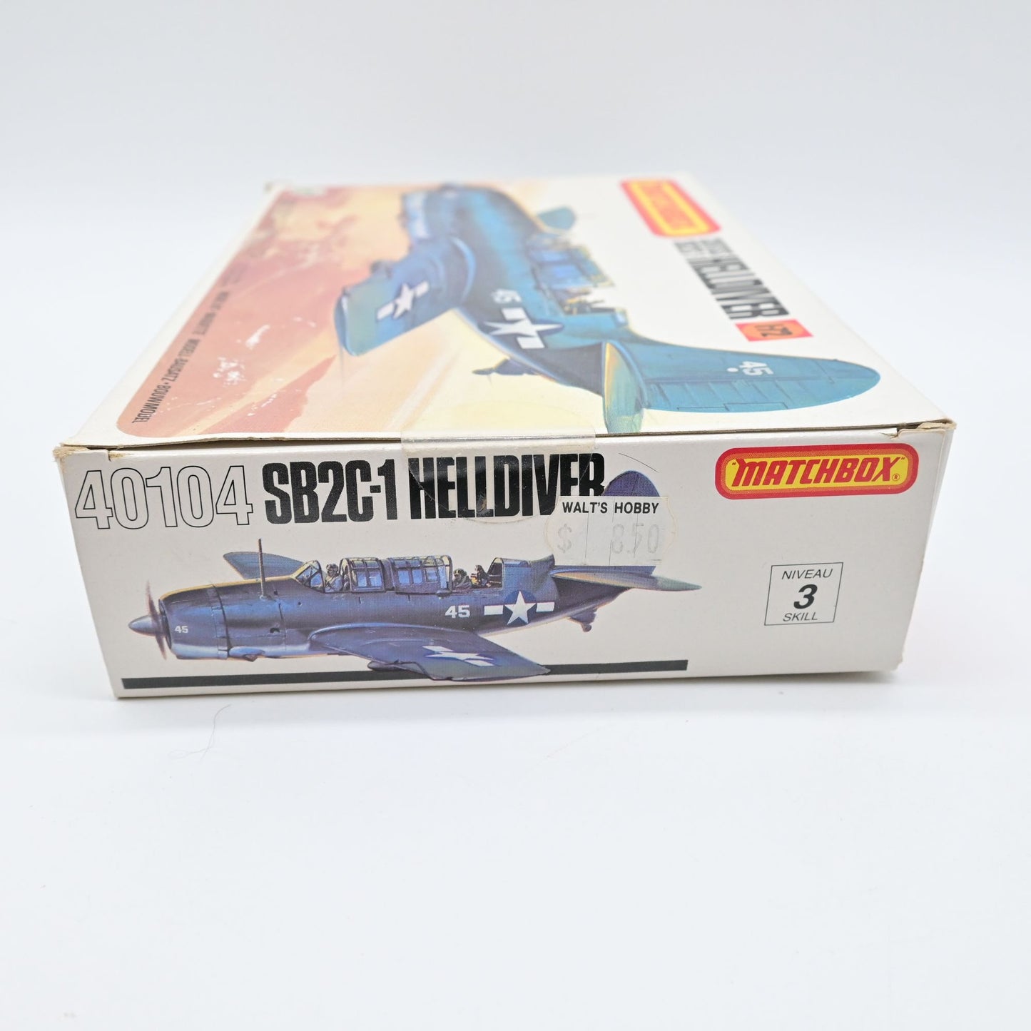 Matchbox Curtiss SB2C-1 Helldiver 1/72 Scale Model Kit #PK-104 Sealed