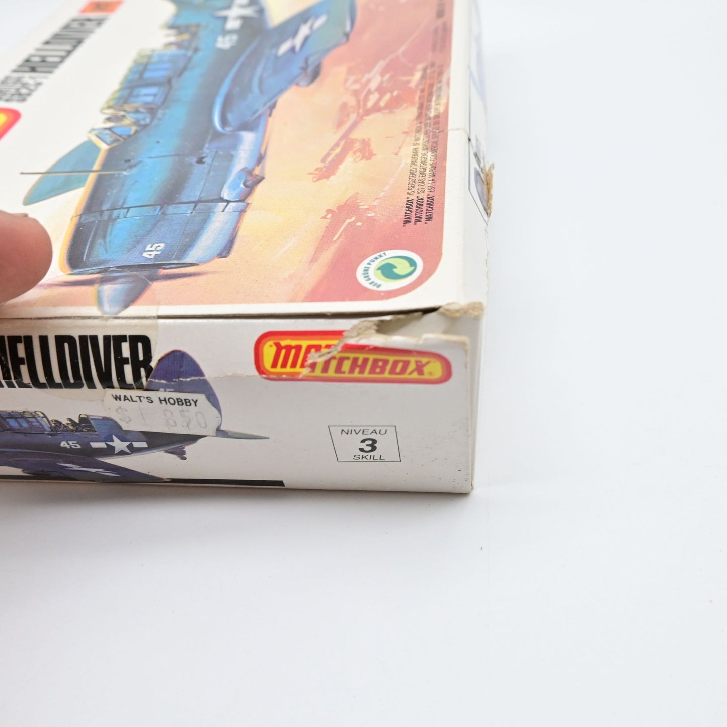 Matchbox Curtiss SB2C-1 Helldiver 1/72 Scale Model Kit #PK-104 Sealed