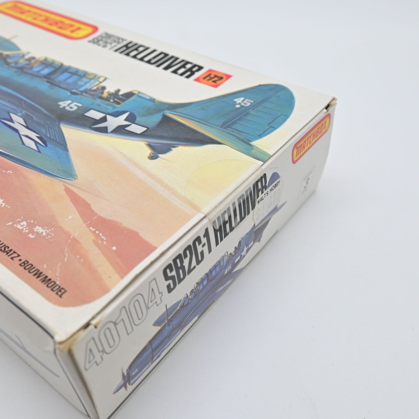 Matchbox Curtiss SB2C-1 Helldiver 1/72 Scale Model Kit #PK-104 Sealed