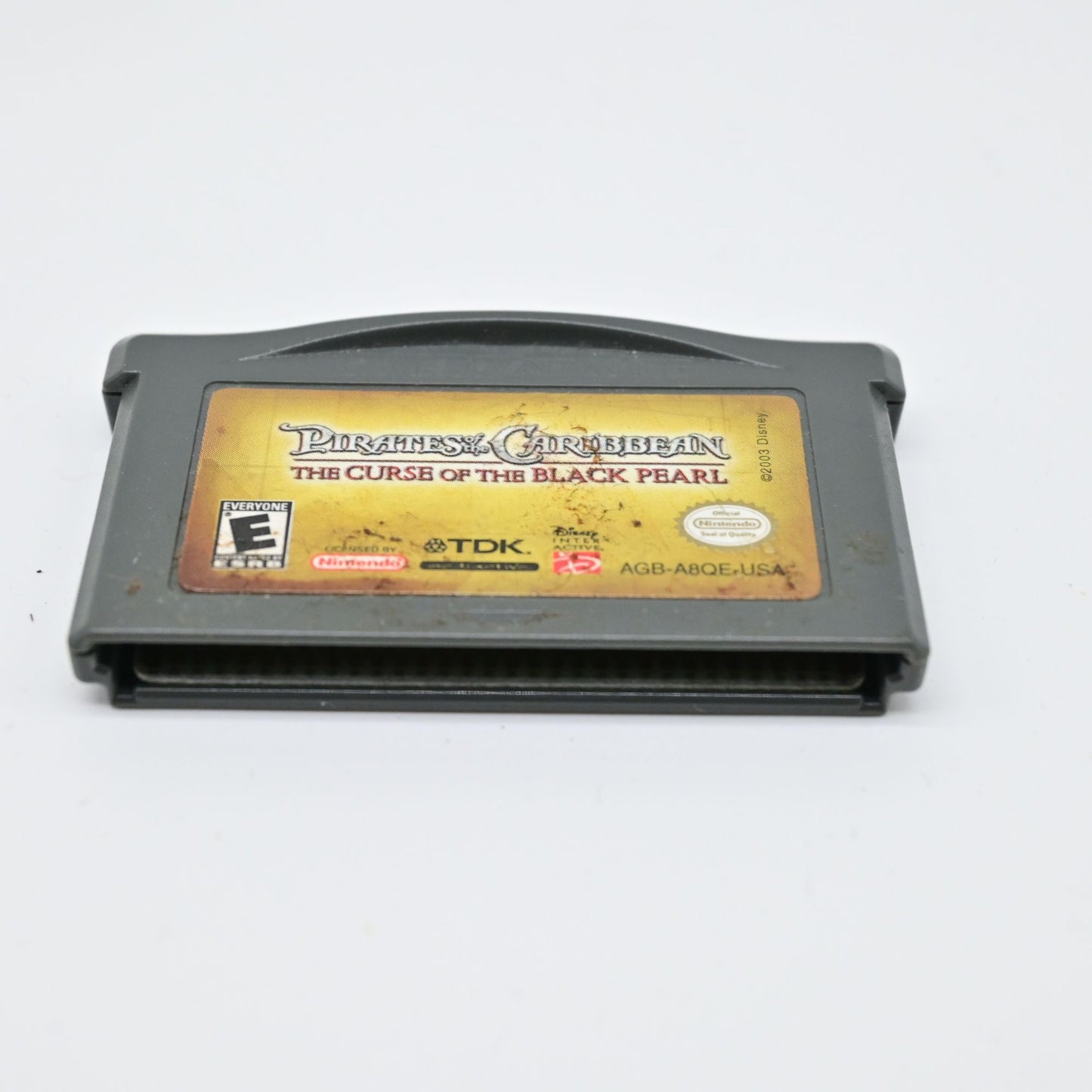 Pirates Of The Caribbean: The Curse Of The Black Pearl Game Boy Advance Cartridge