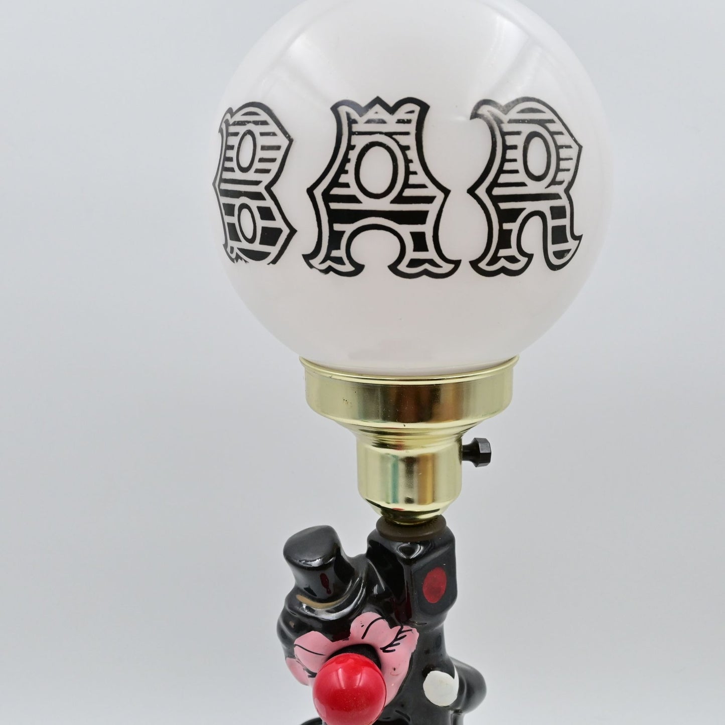 Charlie Chaplin Drunk Bum Lamppost Needs New Nose Lightbulb