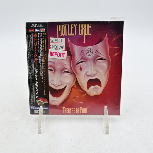 Mötley Crüe’s Theatre of Pain Japanese Import CD
