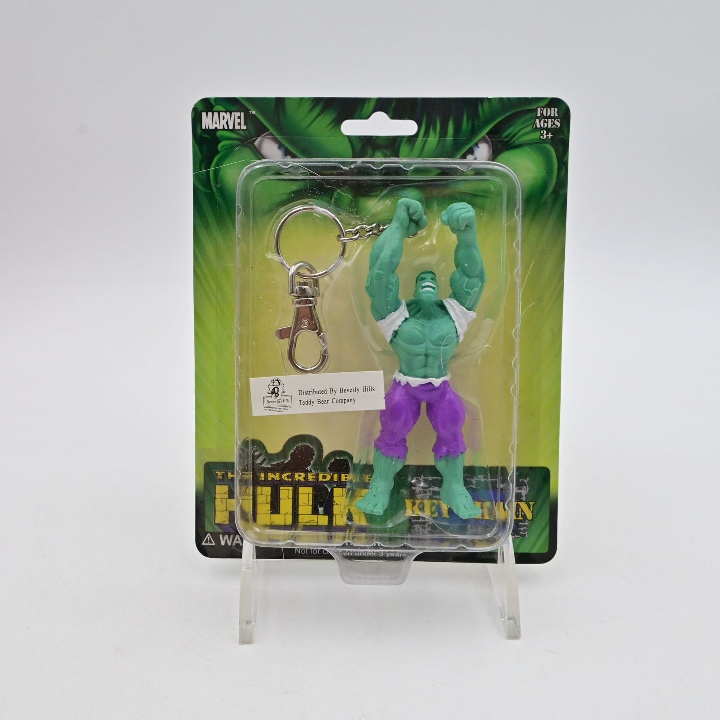 Marvel Hulk Playfully Yours Clip On Figure Keychain