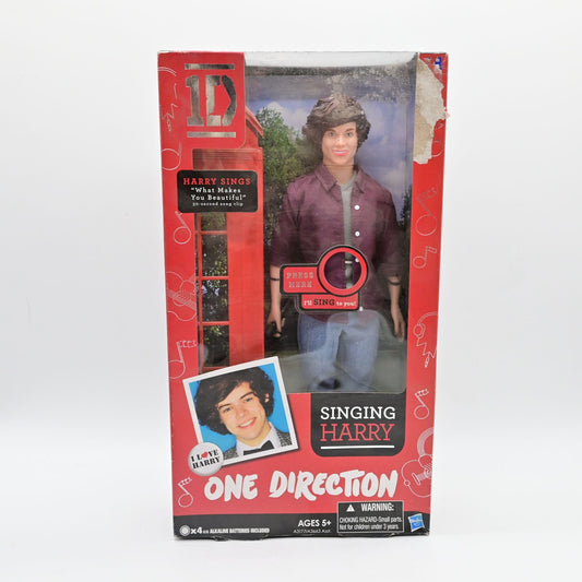 Harry Styles One Direction Singing Harry 12" Doll New In Damaged Box